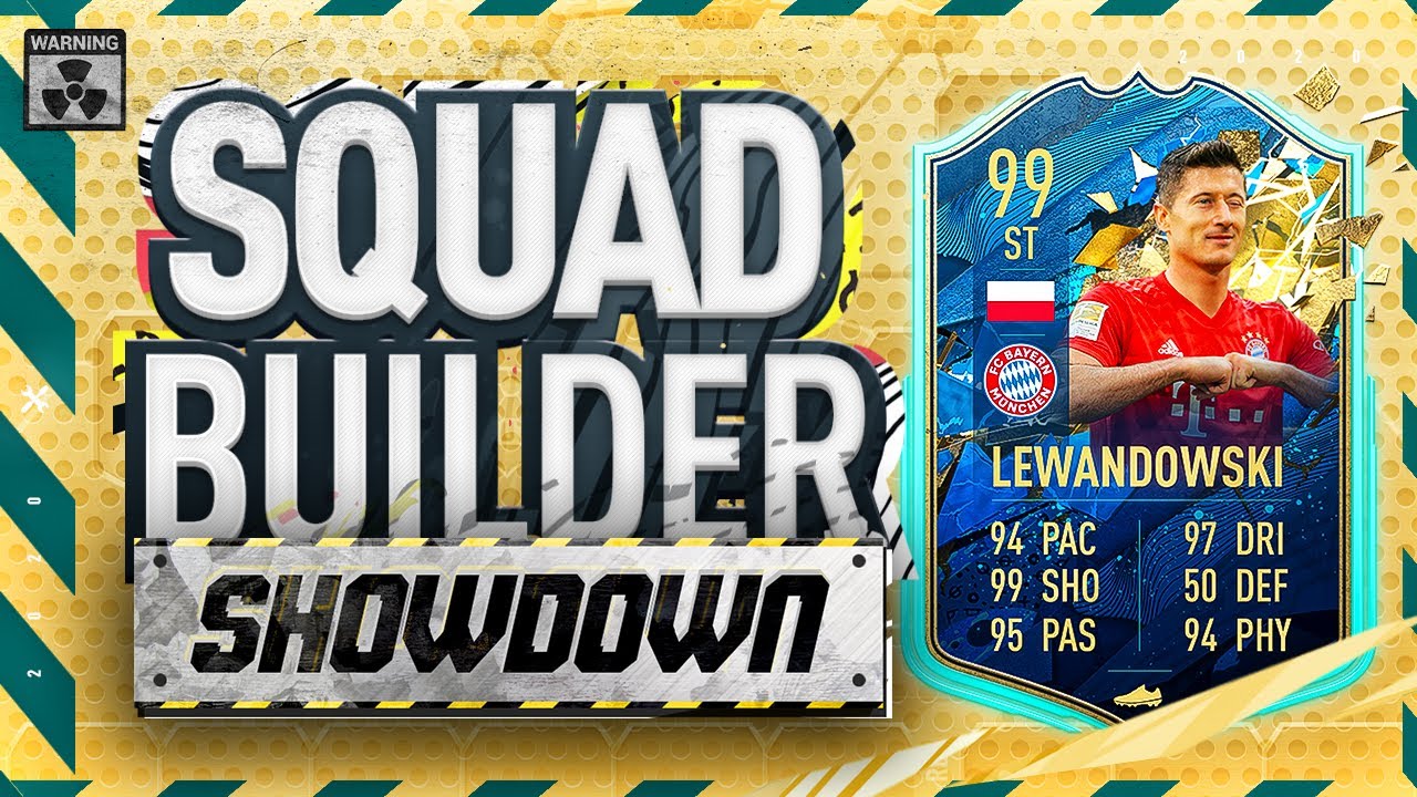 Fifa 20 Squad Builder Showdown Lockdown Edition!!! 99 RATED TOTS LEWANDOWSKI!!! vs Iain Stirling