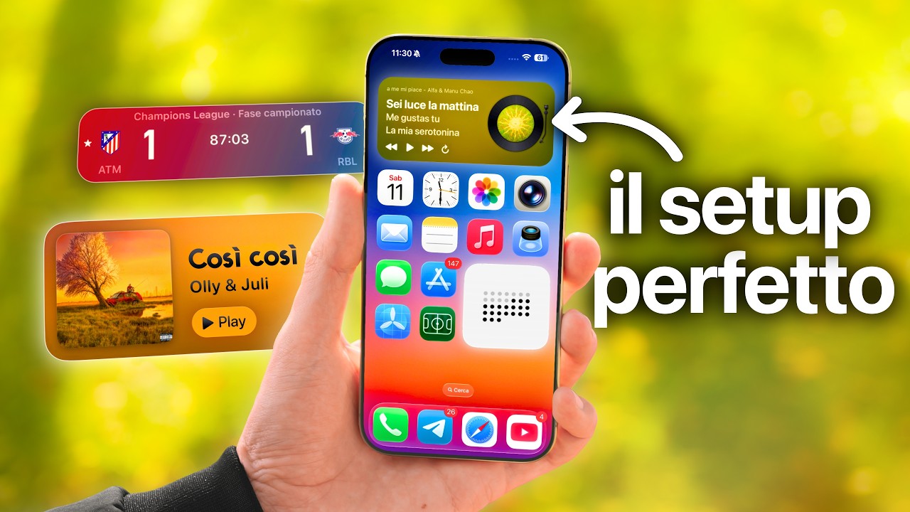 PERSONALIZZAZIONE iPhone PERFETTA: app e widget che DEVI AVERE!