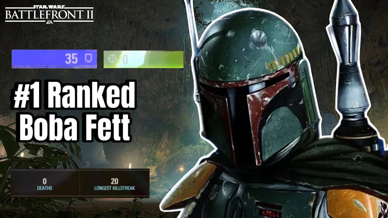 #1 Ranked Boba Fett Gets First World Record Killstreak in HvV | Star Wars Battlefront 2