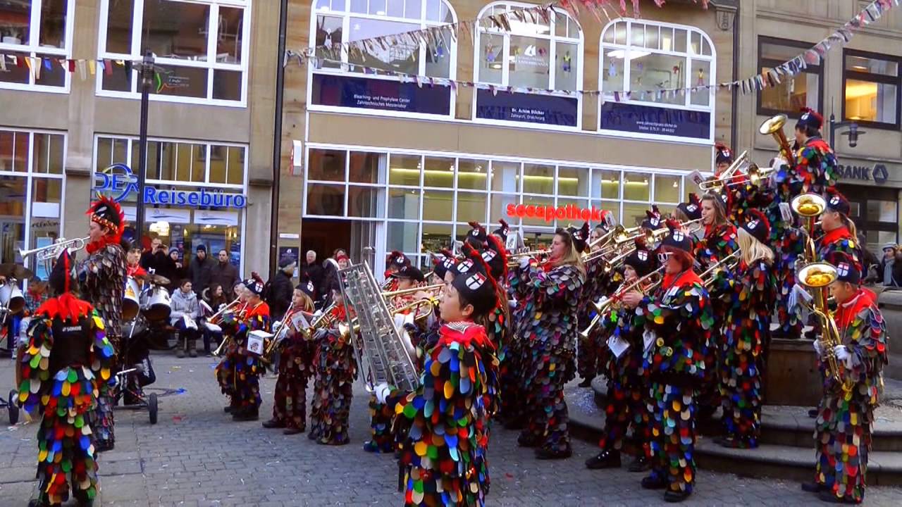 Büeble Musik aus Konstanz, Fastnacht mit den Blätzlebuebe