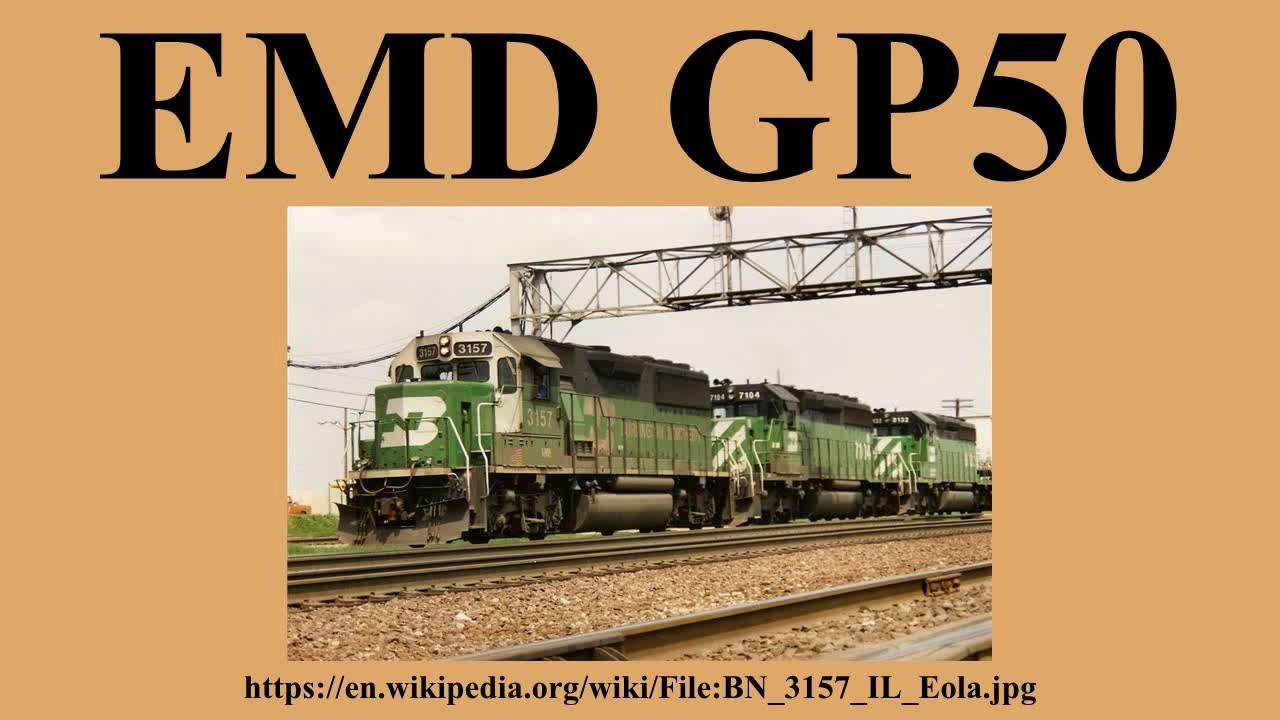 EMD GP50