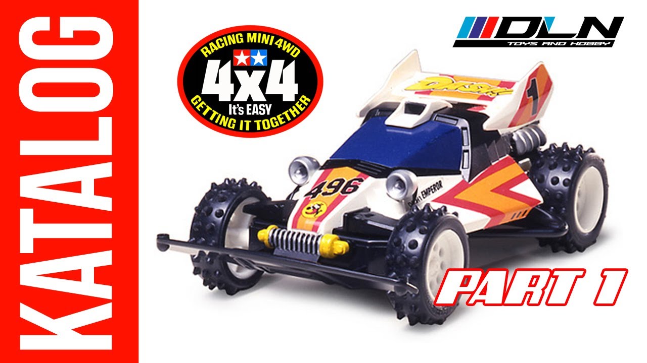 katalog lengkap model mobil Tamiya mini 4wd racing series  Dash yonkuro part 1