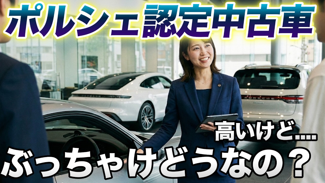 野良ポルシェを購入すると失敗する？認定中古車との違いは？