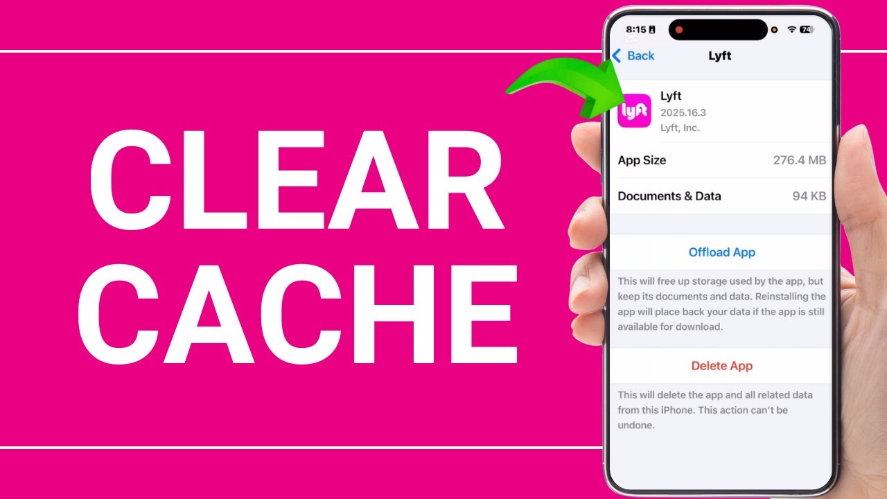 How to Clear Cache on Lyft App