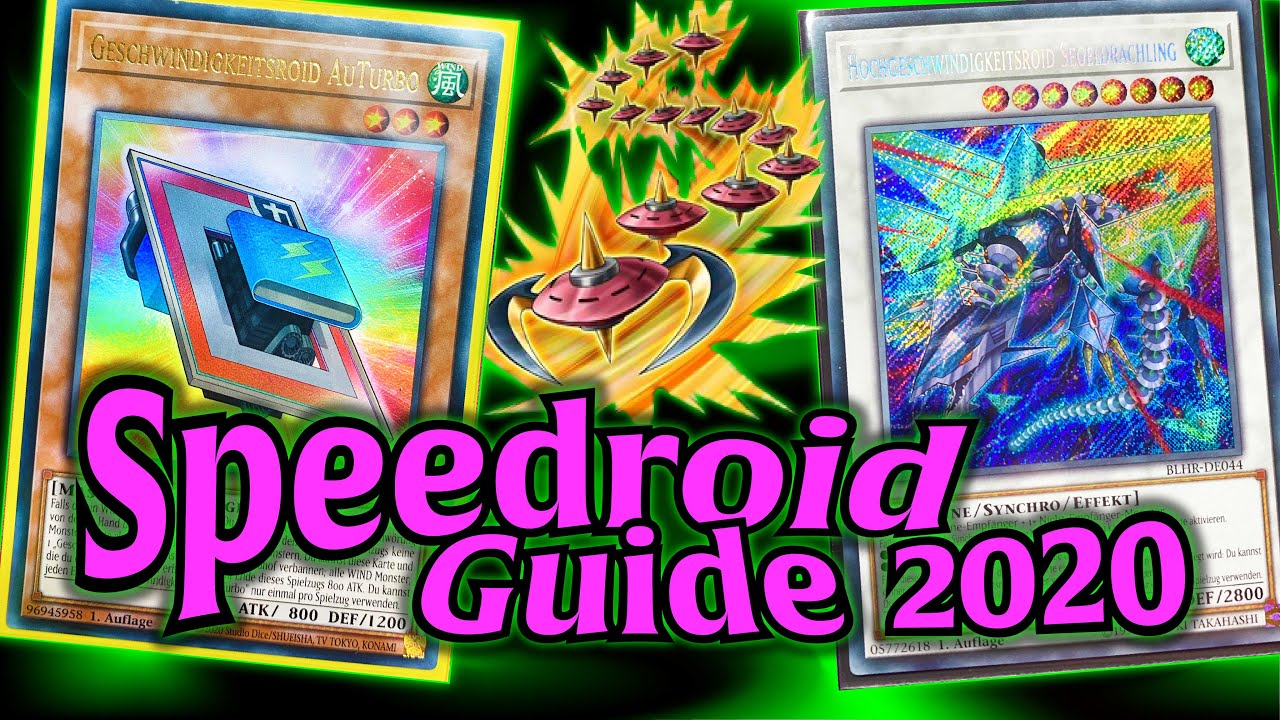 Competitive Speedroid Combo Guide + Deck Profile | Yu-Gi-Oh Post ROTD Format