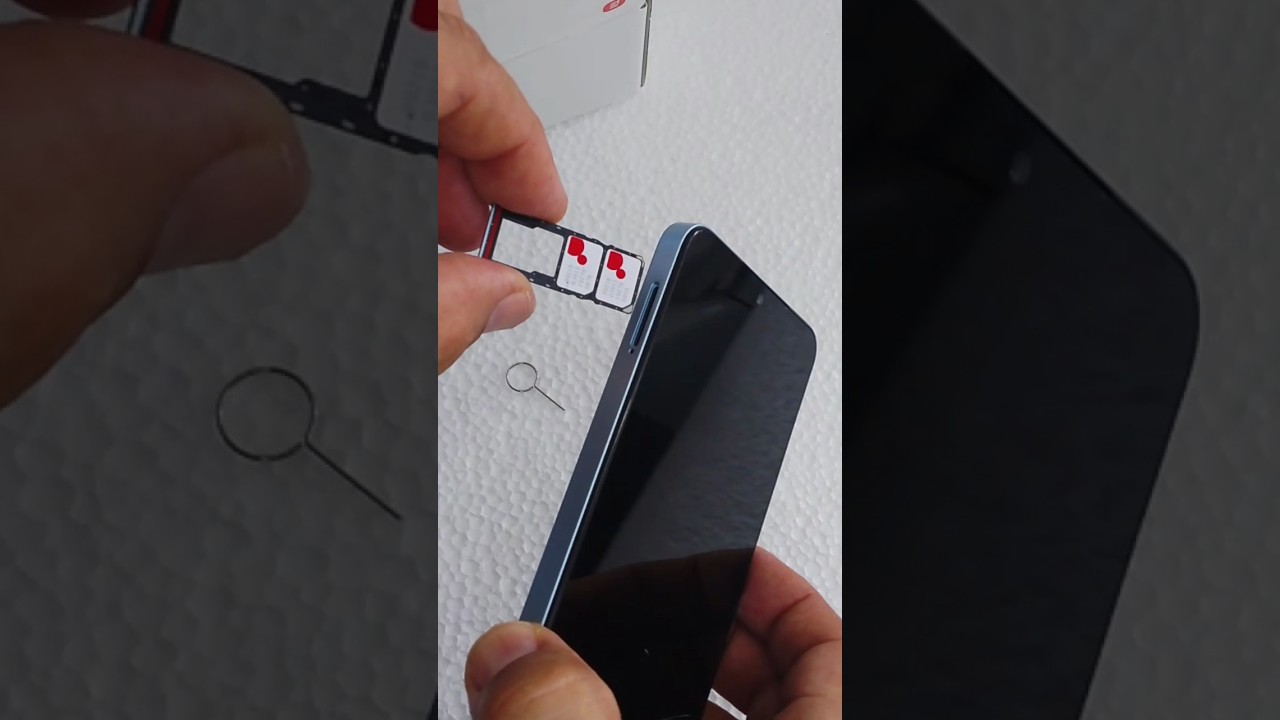 jak włożyć 2 karty SIM do Redmi A5 #smartfon #jak #technologia
