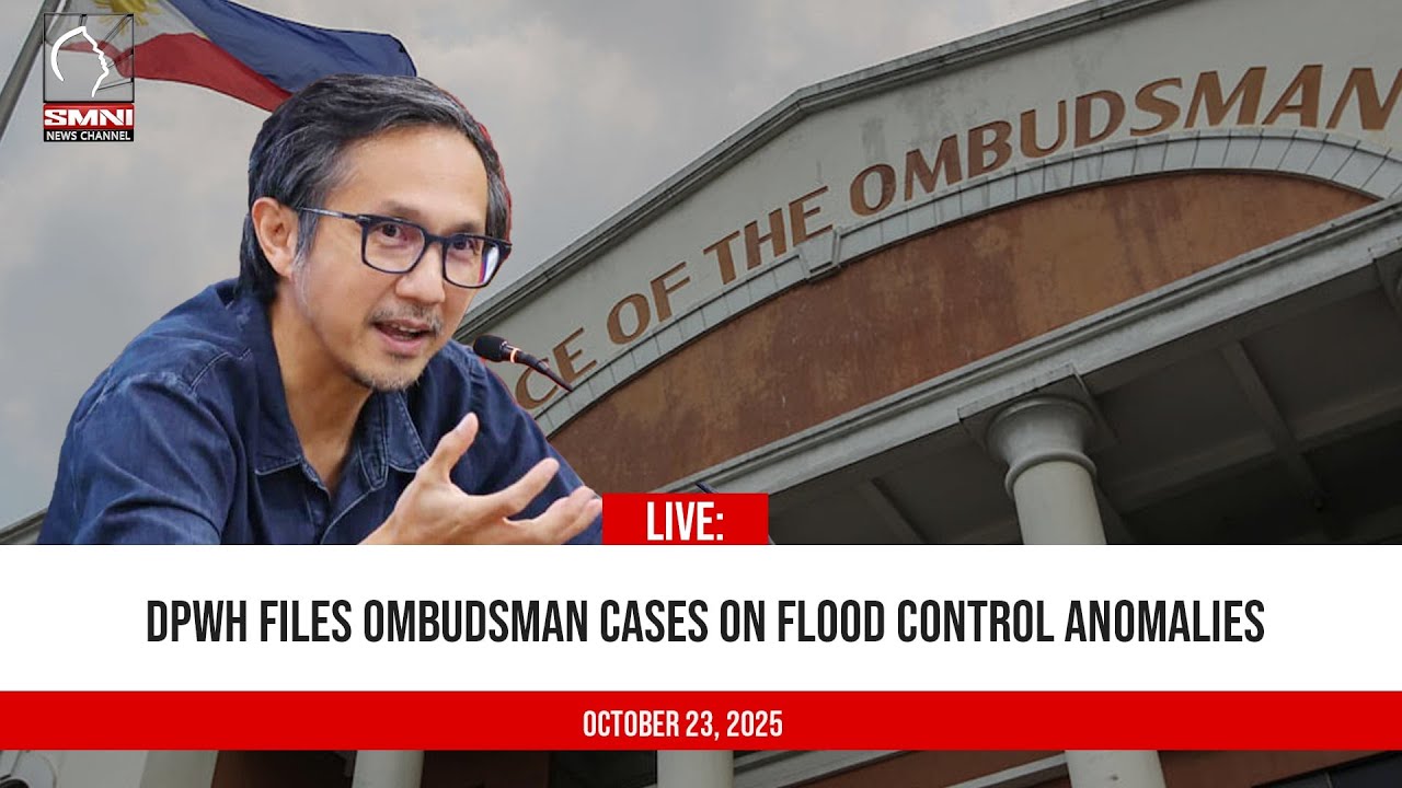 LIVE: DPWH files cases before the Ombudsman over alleged anomalies in flood control projects