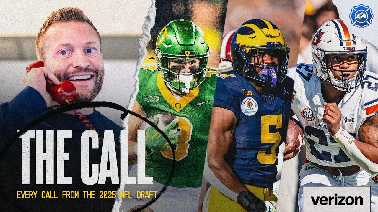 Every Draft Call To The Rams’ 2025 Rookie Class