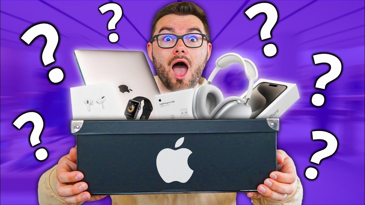 J'ai acheté UNE MYSTERY BOX APPLE A 200€ ! (Arnaque)