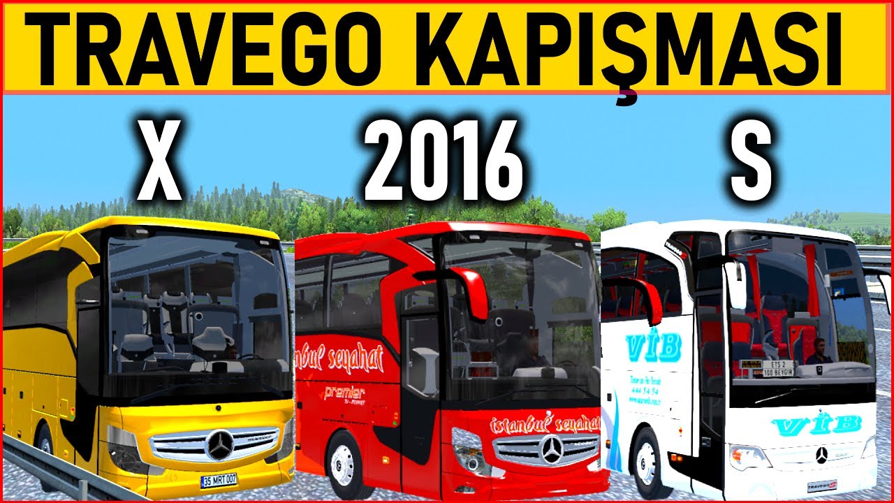 ETS 2  1.36 //  TRAVEGO MODLARI  KARŞILAŞTIRMASI - FPS TEST   // KAZANAN - ??