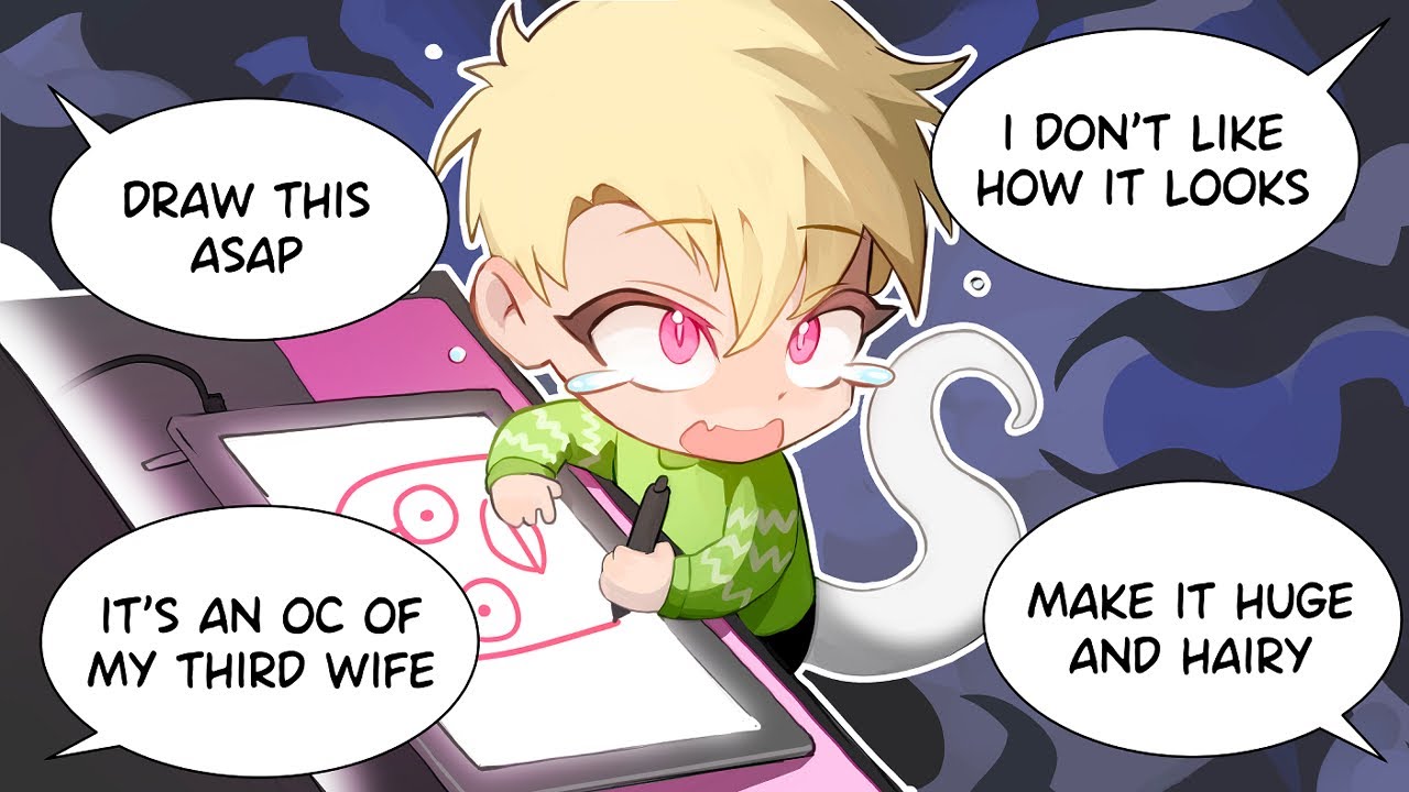 my crazy commission experiences