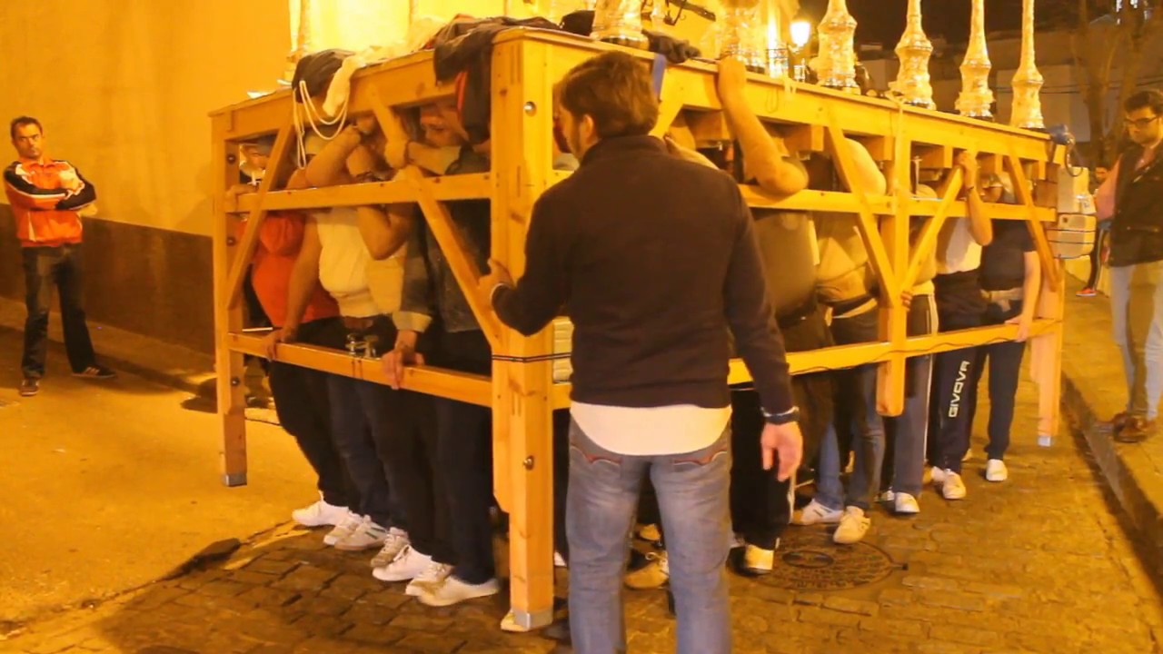 Ensayo paso de palio Virgen del Rosario 2017