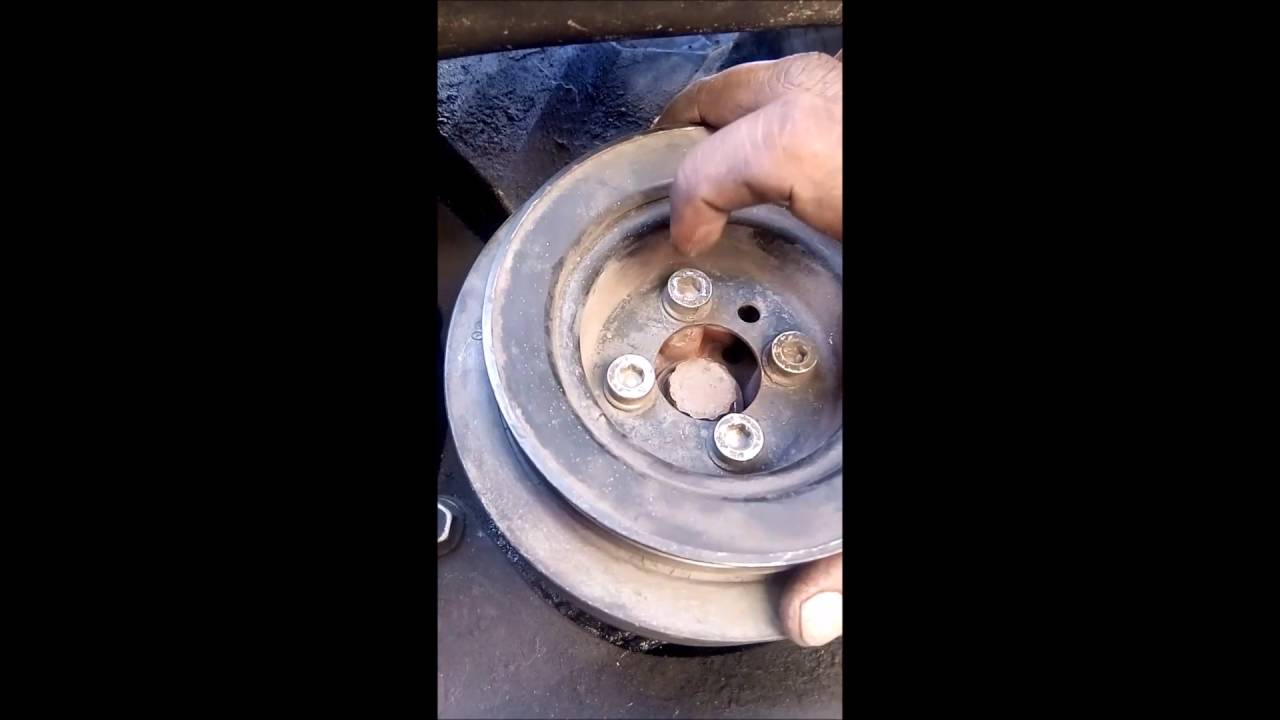Jetta engrane y polea cigueñal dañada