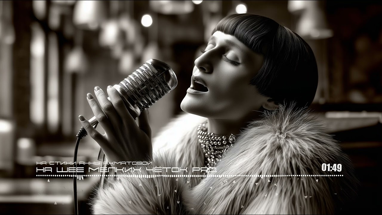 На Шее Мелких Чёток Ряд / String of Small Beads On the Neck - Anna Akhmatova (Ai Cover)