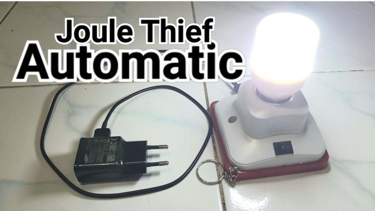 Joule Thief 3.7 to 220V - Joule Thief Automatic, Lampu Emergency