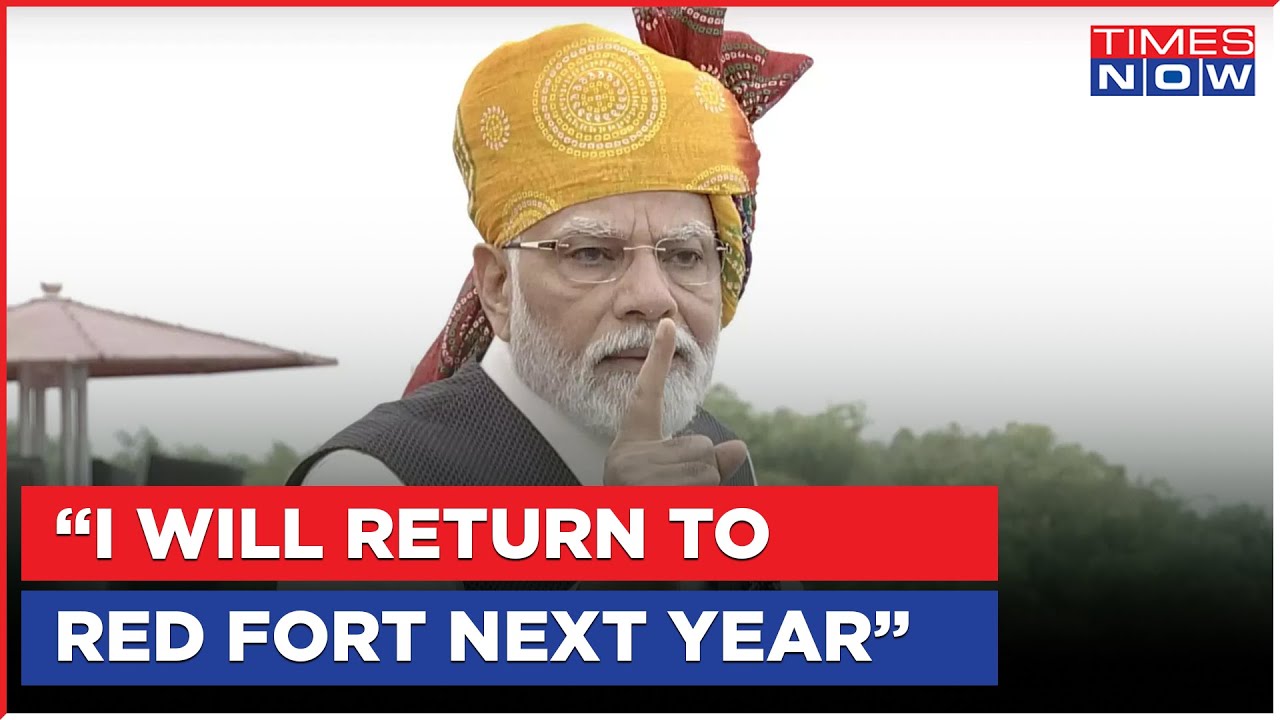 PM Modi Promises To Return To Red Fort In 2024, Says 'Next 5 Years Are Golden Years For 2047 Vision'