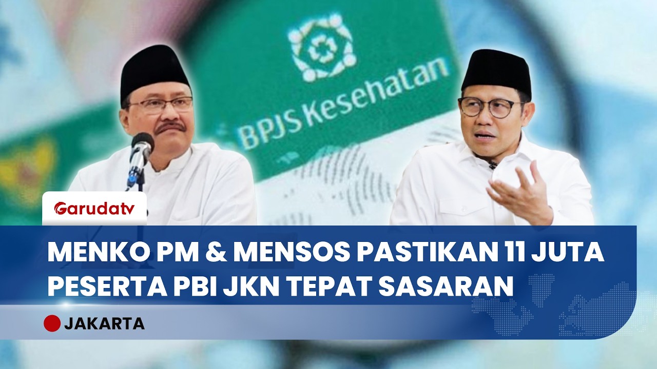 Menko Muhaimin Iskandar Rapat dengan BPJS Kesehatan,11 Juta Data PBI JK Dimutakhirkan