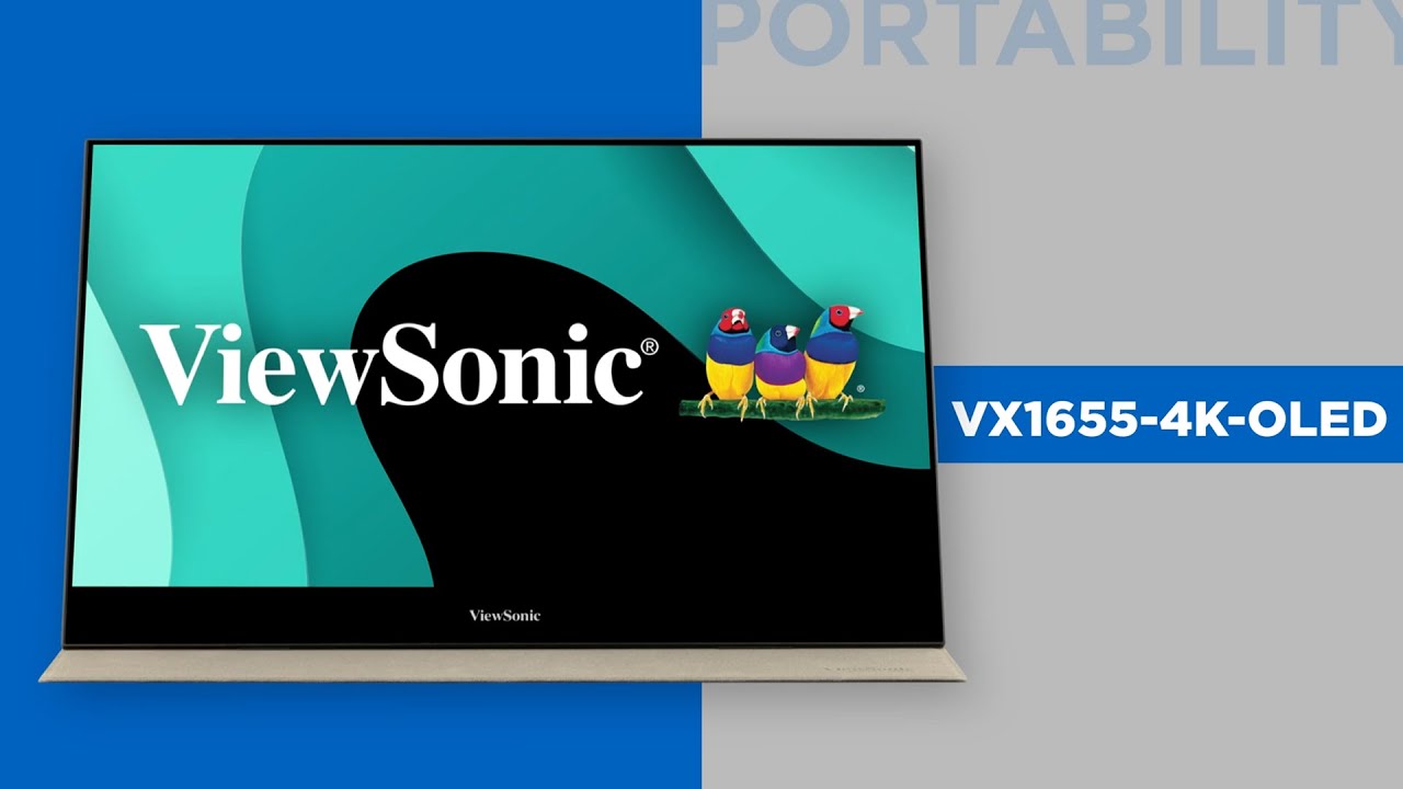 VX1655-4K-OLED Portable Monitor
