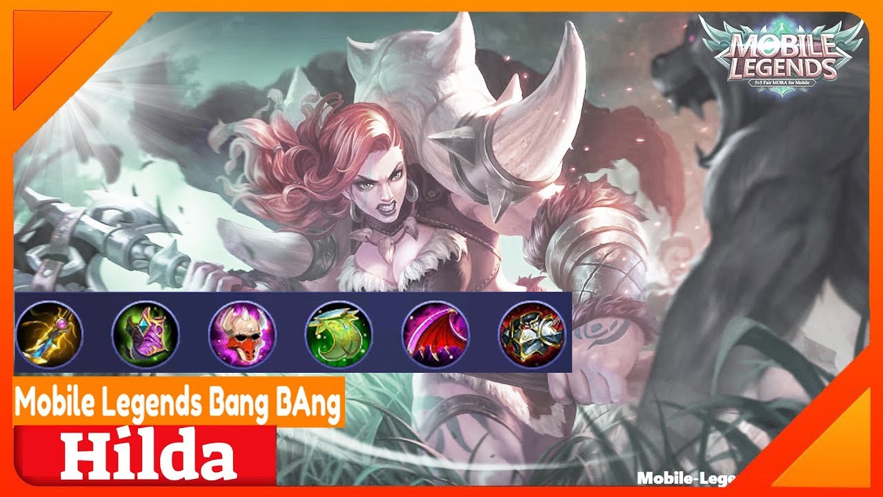 Hilda tanker or Fighter Build Best | Desert Roses | Mobile legends