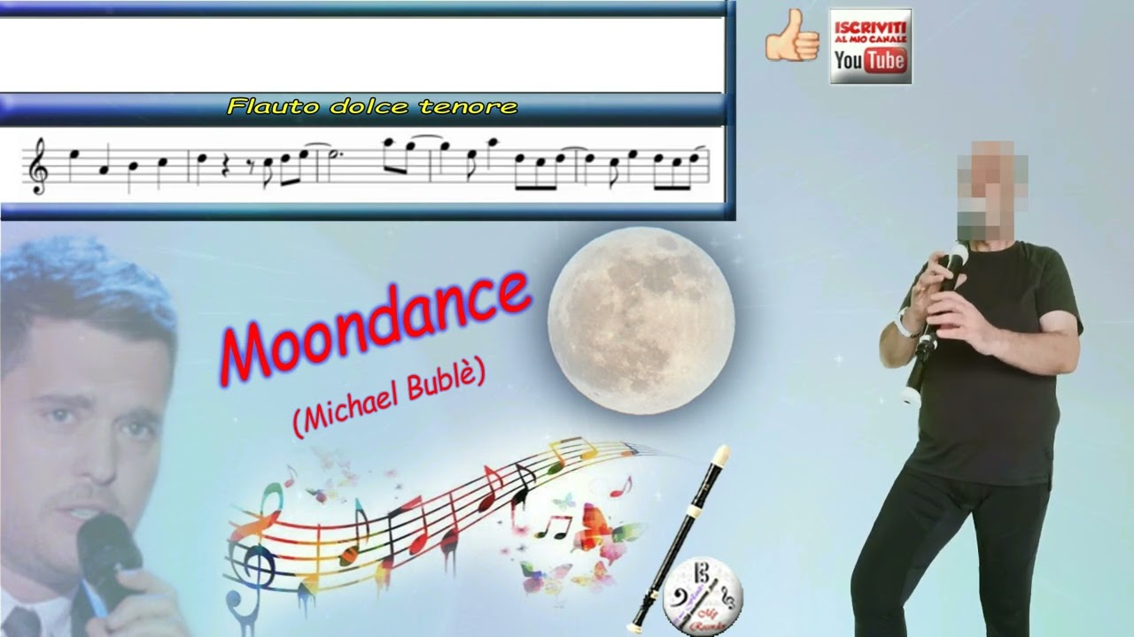 Moondance (Michael Bublè) Flauto tenore, tenor recorder, flauta dulce tenor, flûte à bec ten.