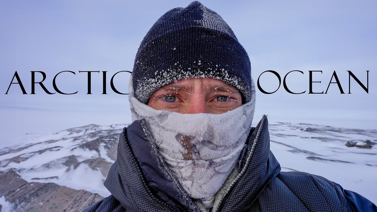 Зимний кемпинг в Северном Ледовитом океане -30°