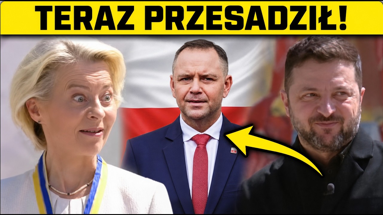 Zelensky PLUJE Na Polak&oacute;w Przy Von Der Leyen! Szefowa KE NIE ZAREAGOWAŁA [ NAGRANIE ]