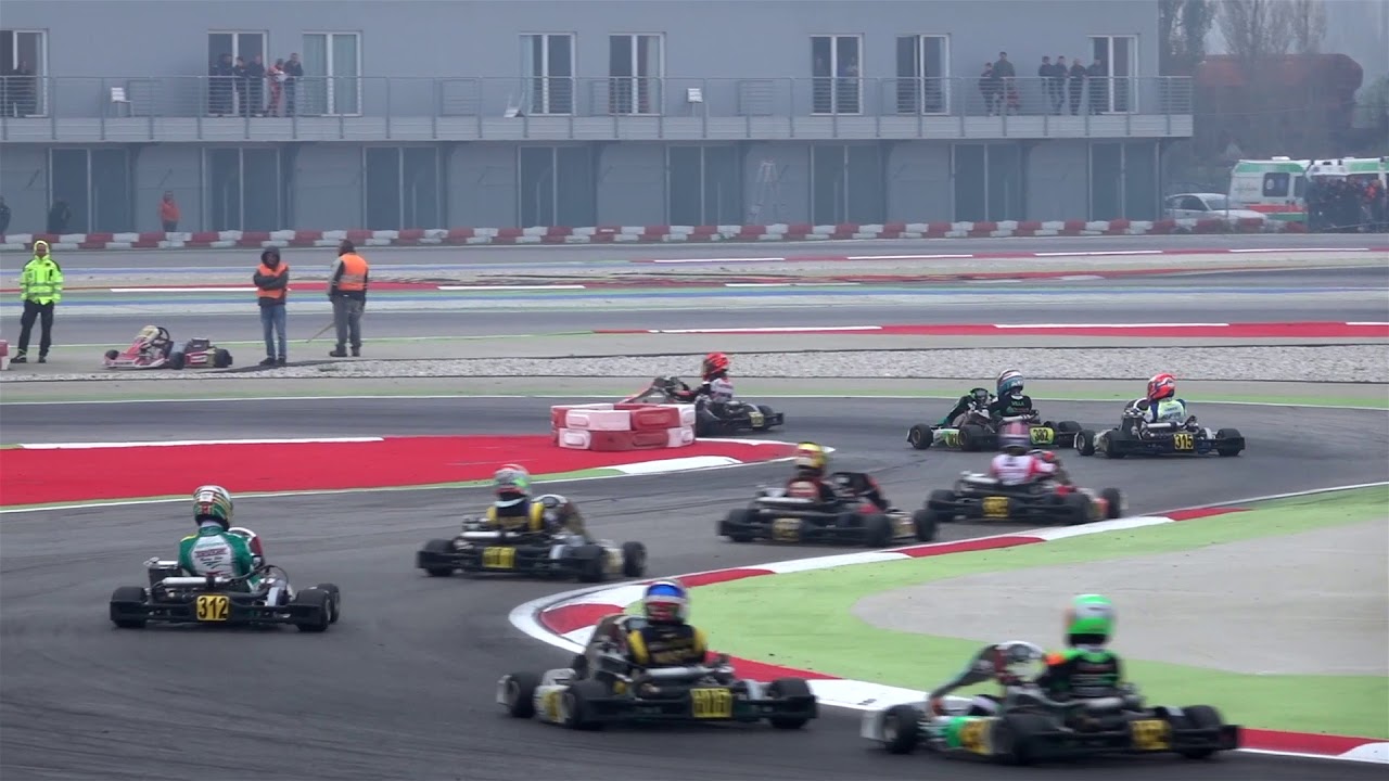 WSK Final Cup 2017 (Adria) Round 2 OK-Junior Heat B vs E