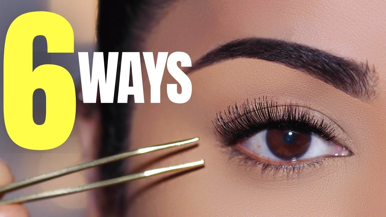 How To: 6 Different Ways to Use Your False Eyelashes