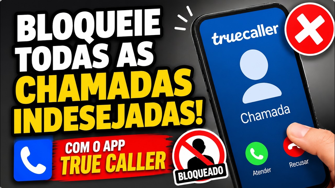 CHEGA DE SPAM! Como bloquear ligações de telemarketing no Celular (2026)