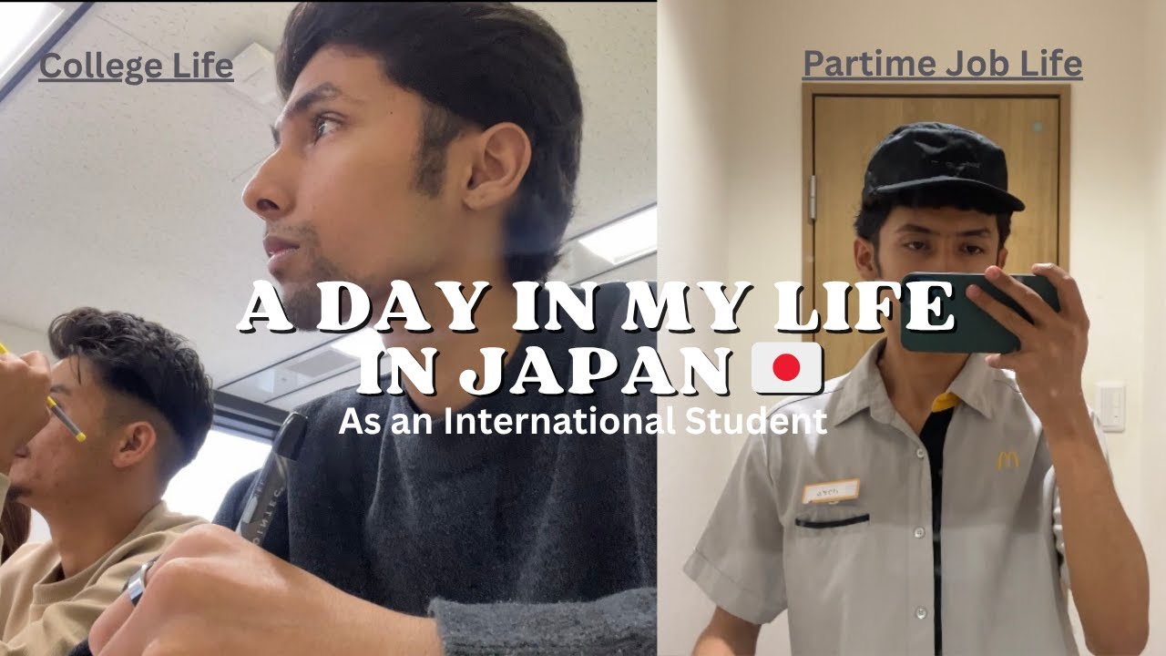 A Day in My Life in Japan as a Nepali International Student🇯🇵🇳🇵📚|| Balancing Study & Part-time Job.