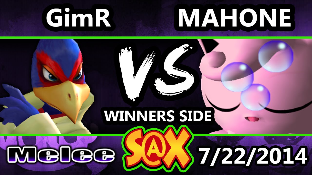 S@X WEekly - VGBC | GimR (Falco) Vs. Mahone (Jigglypuff) SSBM Singles - Melee