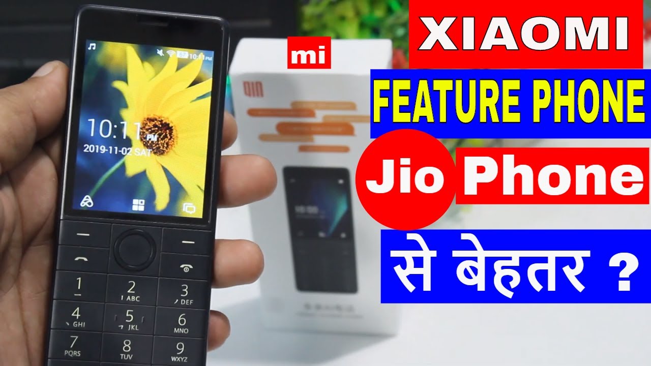 Xiaomi QIN 1S+ 4G Feature Phone with Jio 4G Support | Xiaomi Feature Phone Unboxing👌🔥😎