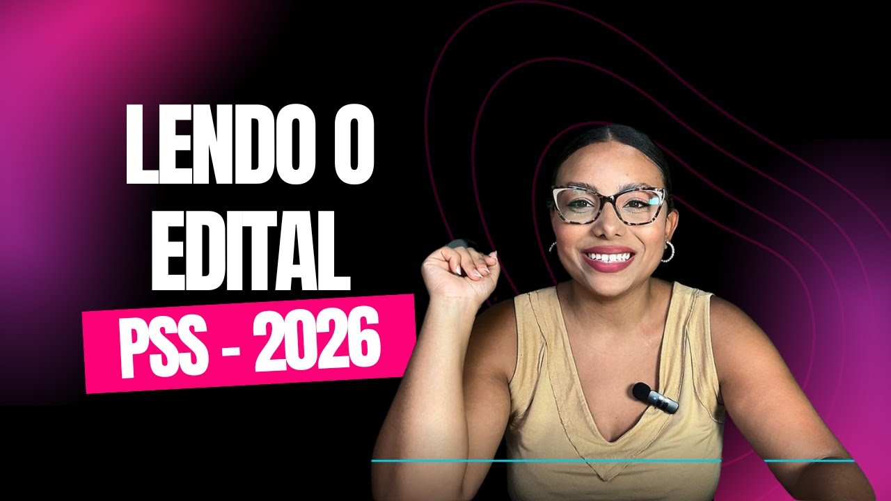 Leitura do Edital - PSS São Paulo 2026