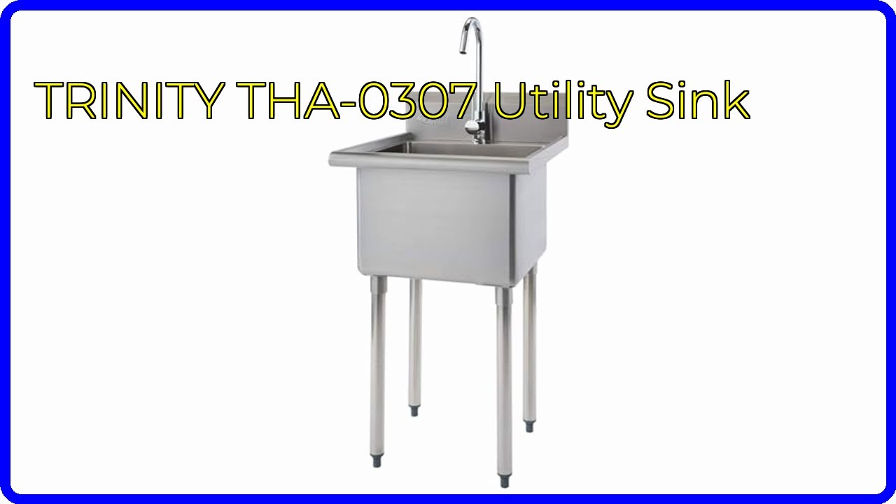 REVIEW (2026): TRINITY THA-0307 Utility Sink. ESSENTIAL details.
