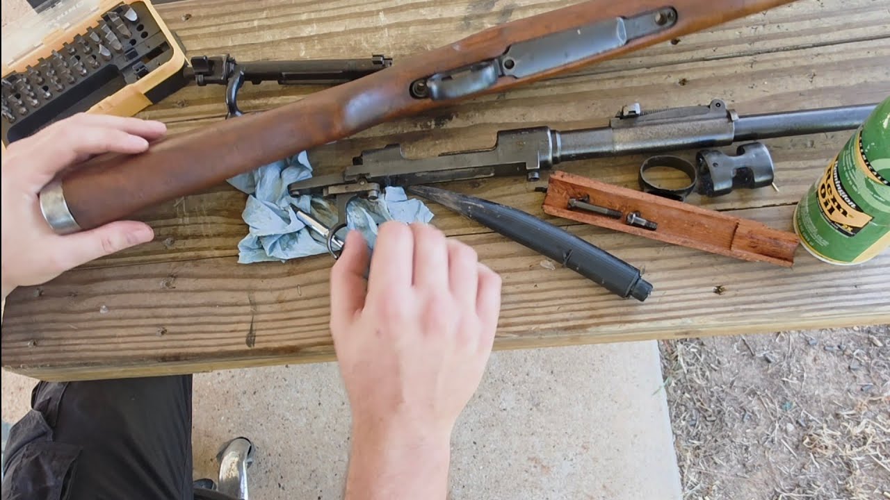 BYF 44 Mauser Werke AG Referbish and Range Test! Cosmoline is NOT your friend! (Kar98k Cleaning)  