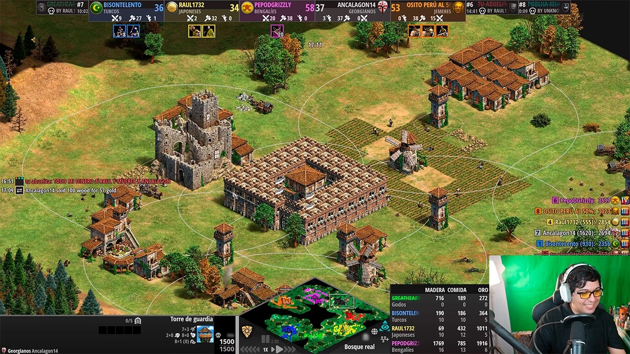 NOCHE DE TODOS CONTRA TODOS! AGE OF EMPIRES II