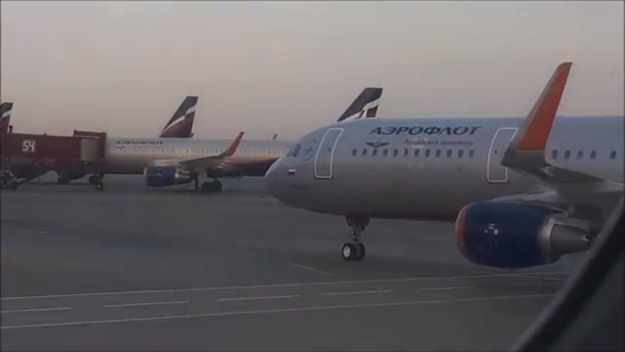 Take Off Moscow Sheremetyevo / SVO, Russia - Взлет Москва Шереметьево / СВО, Россия