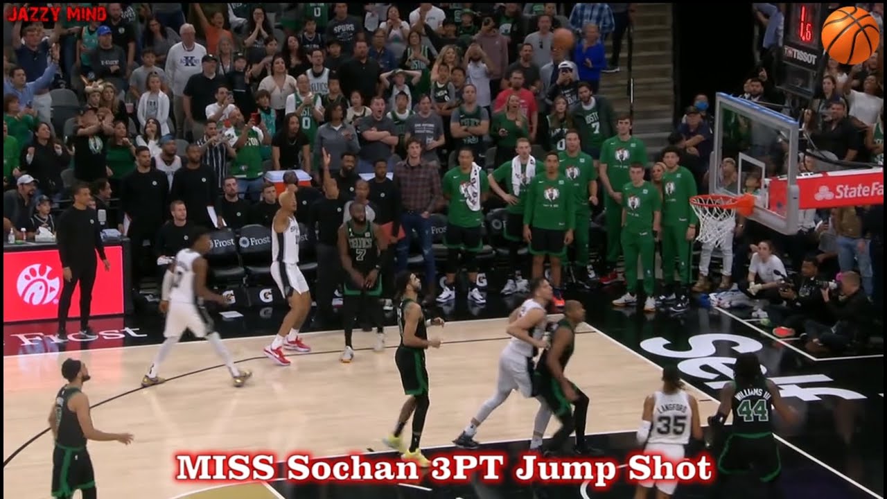 Jeremy Sochan NBA Game No. 34 Boston Celtics - San Antonio Spurs (121-116) Full Highlights