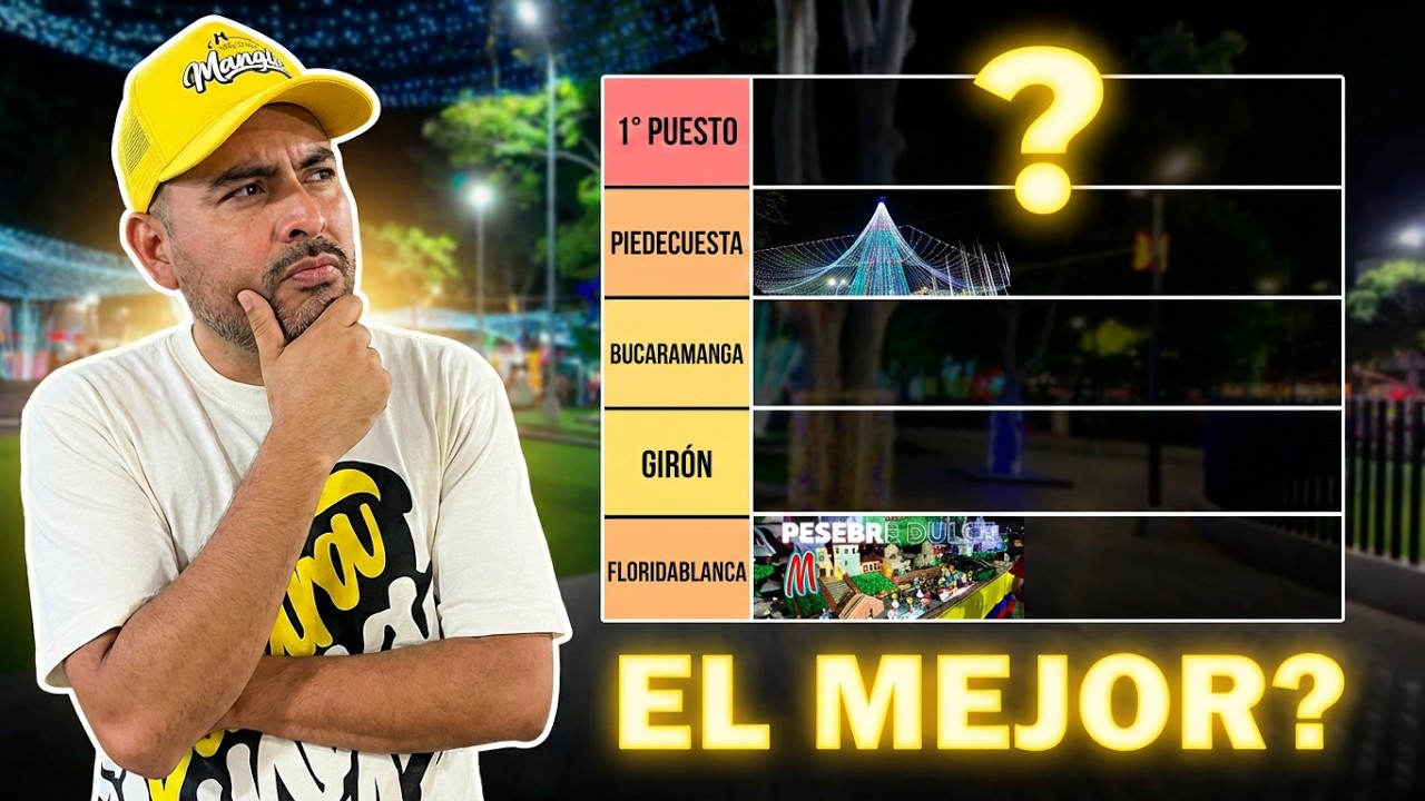 El Mejor Alumbrado Navideño de BUCARAMANGA