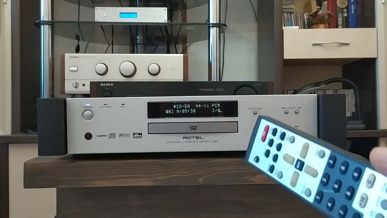 Rotel RDV - 1093 проверка работоспособности.