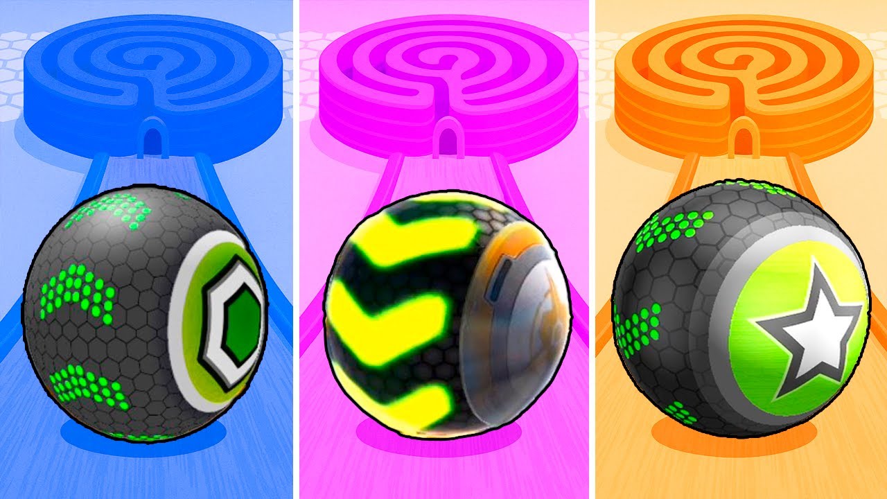 Going Arrow Ball vs Rolling Arrow Ball vs Space Arrow Ball! Race 966