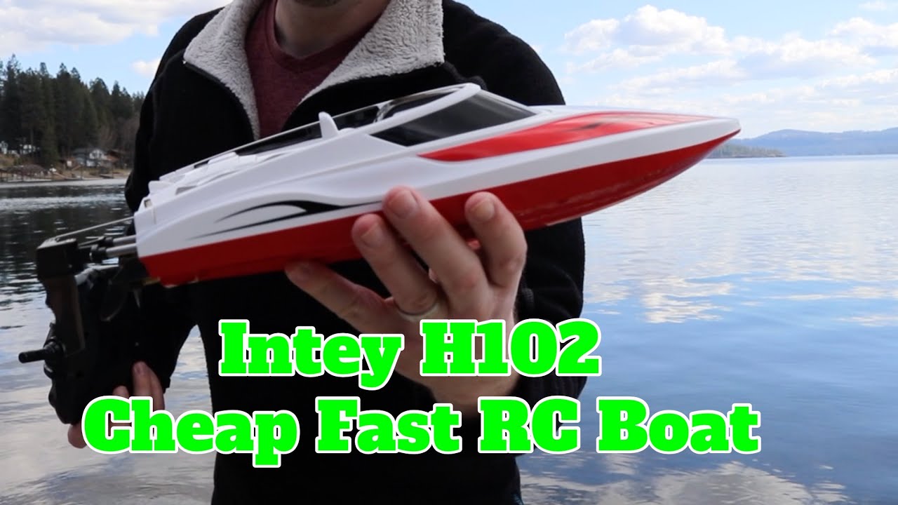 Intey H102 High Speed RC Boat Review and Drive Best Boat Under $50 | SeriousRC