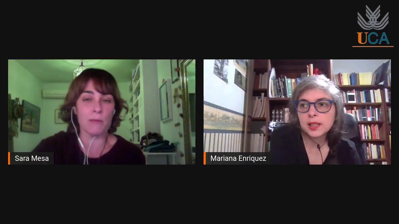 La escritora Sara Mesa dialoga en directo con la también escritora Mariana Enríquez.