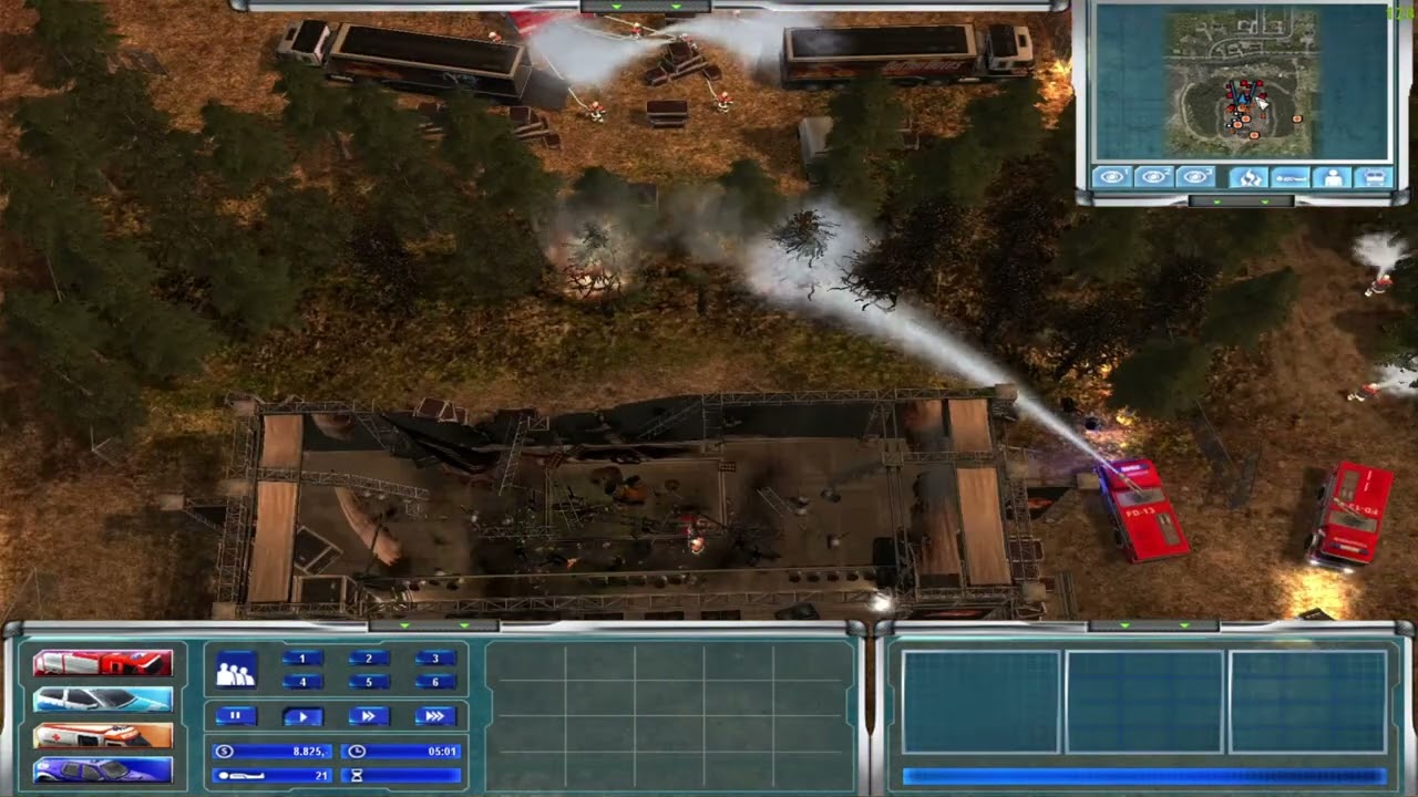 Lets Play Emergency 4 Mission 18 Brand bei Open Air Konzert [Deutsch]
