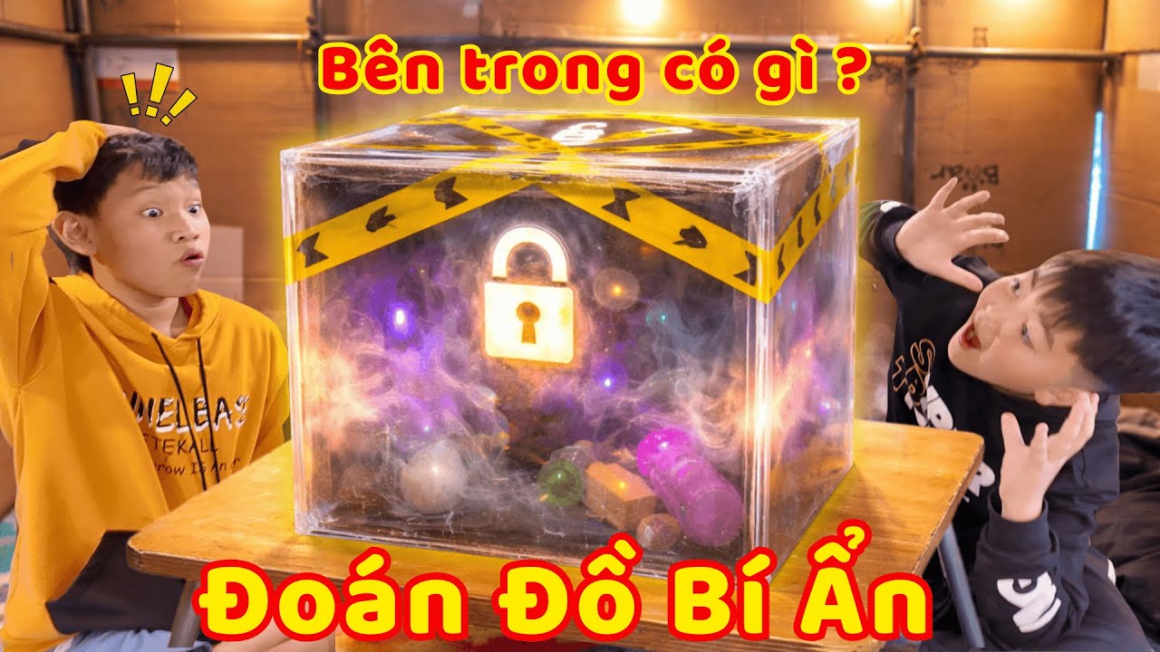 Thử Thách Bịt Mắt Đoán Đồ Chơi Từ Dễ Đến Khó | Blindfold Challenge Guess the Toys