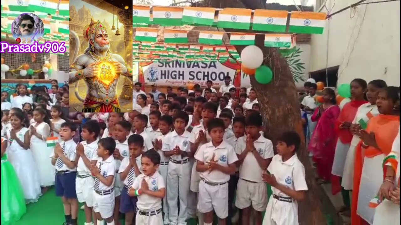వందలాది విద్యార్థులతో ఒకేసారి హనుమాన్ చాలీసా ఇది అద్భుతం #anjaneya #viral #bhaktibhajan #rama 