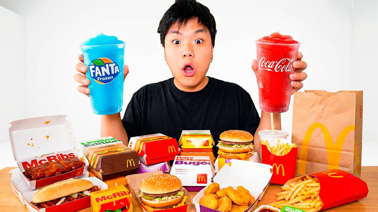 Probé Comidas de McDonald's Que No Hay en Mi País