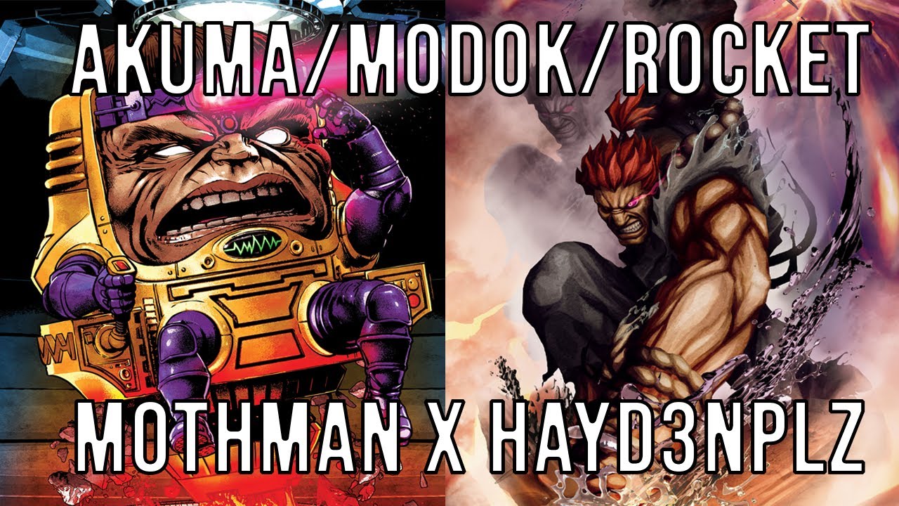 [UMvC3] MOTHMAN x hayd3nplz combo video - Akuma/MODOK/Rocket Raccoon