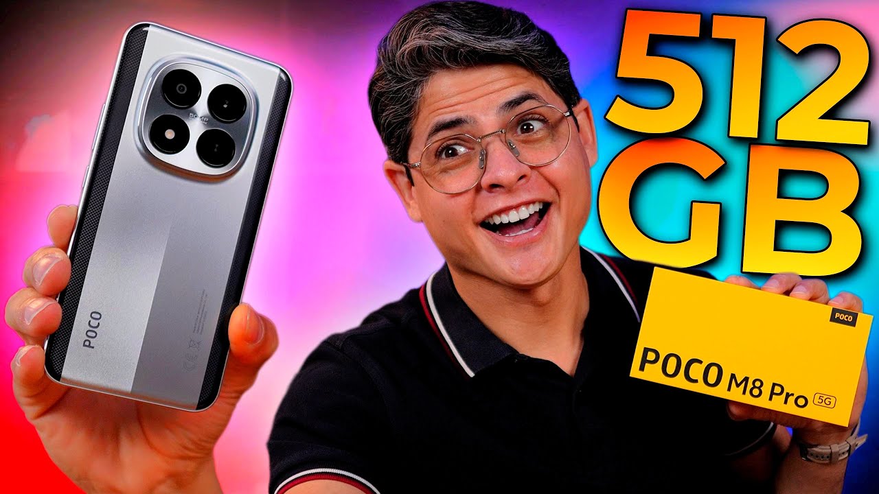 POCO M8 Pro 5G! A Xiaomi ACERTOU nesse CELULAR? Unboxing e Impressões