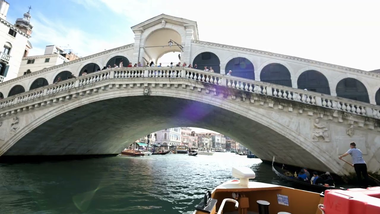 Venice Grand Canal Short 4k